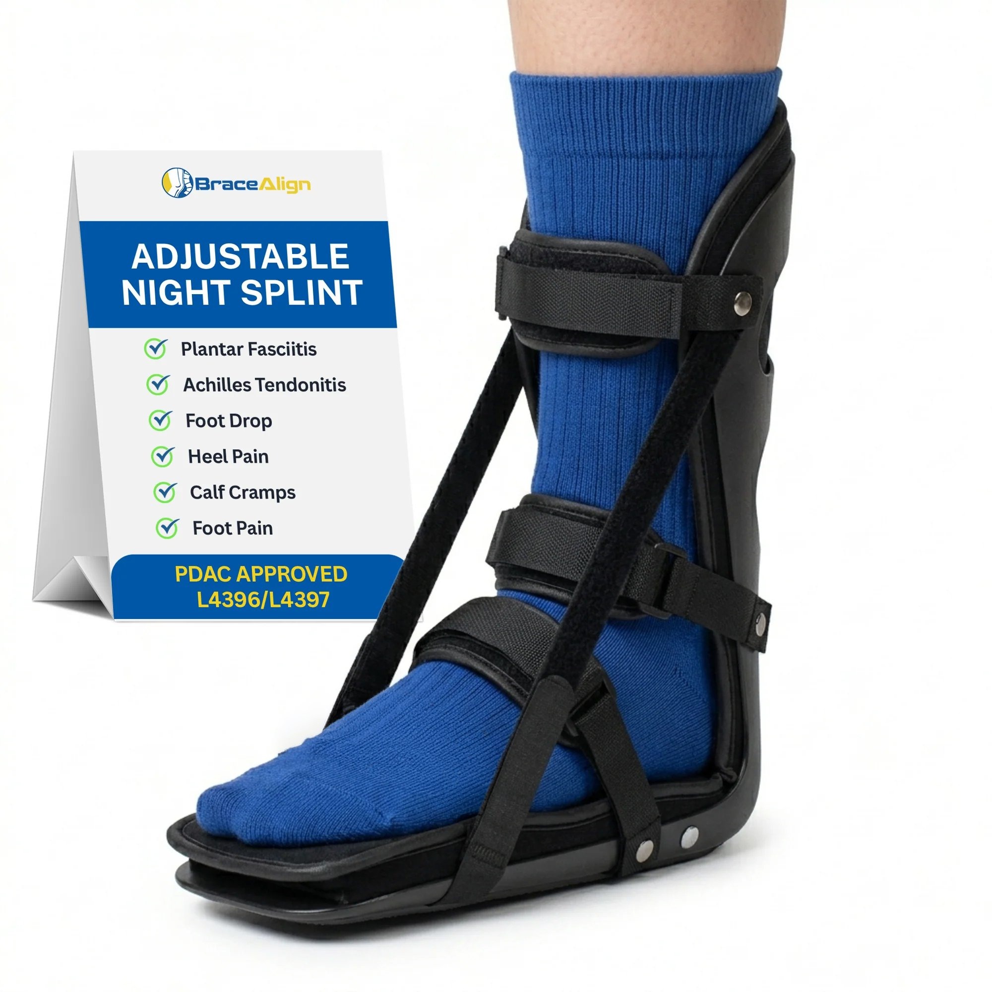 整骨院　SPAT速攻 Posterior Night Splint for Plantar Fasciitis, Achilles Tendinitis